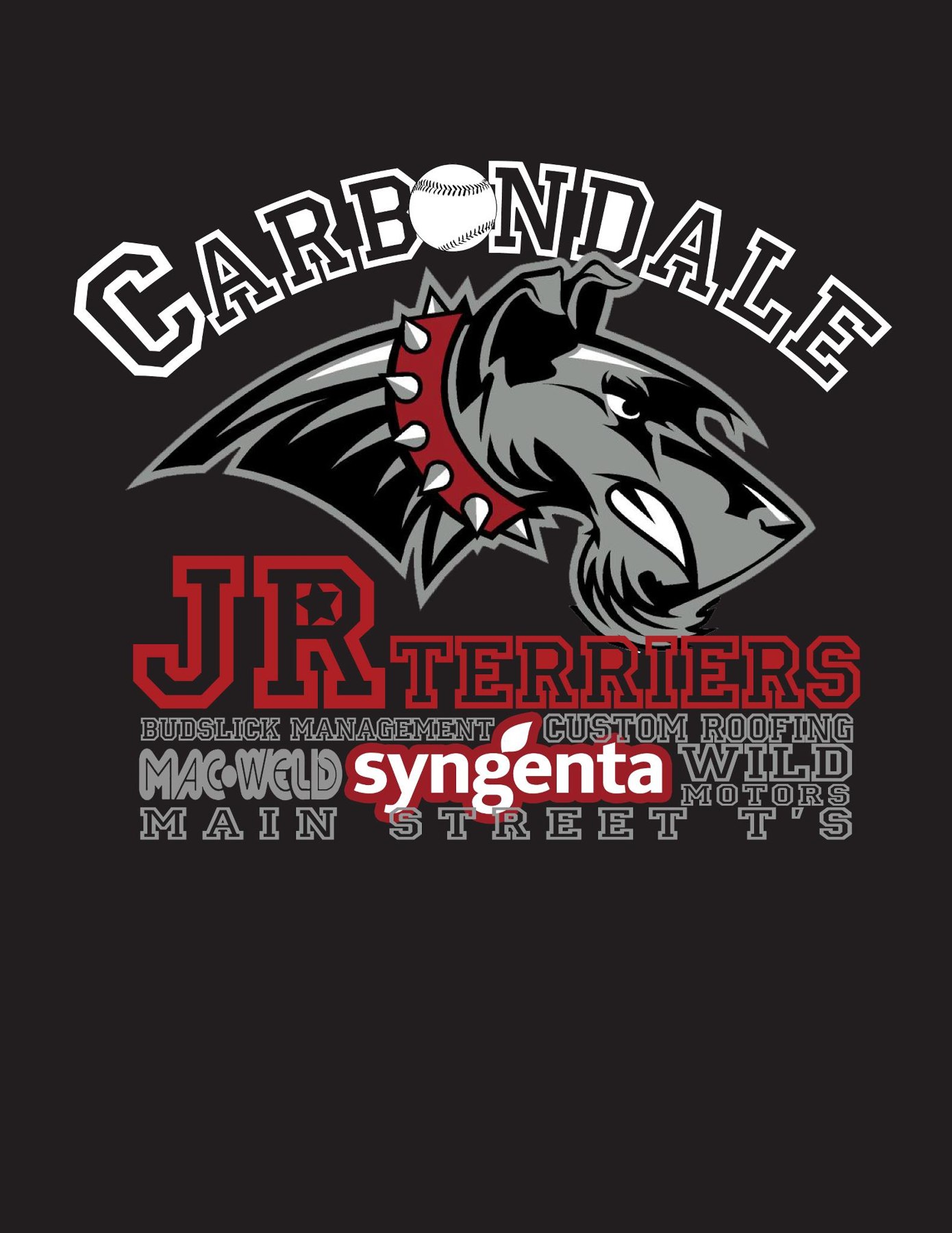 Carbondale Jr Terriers design work