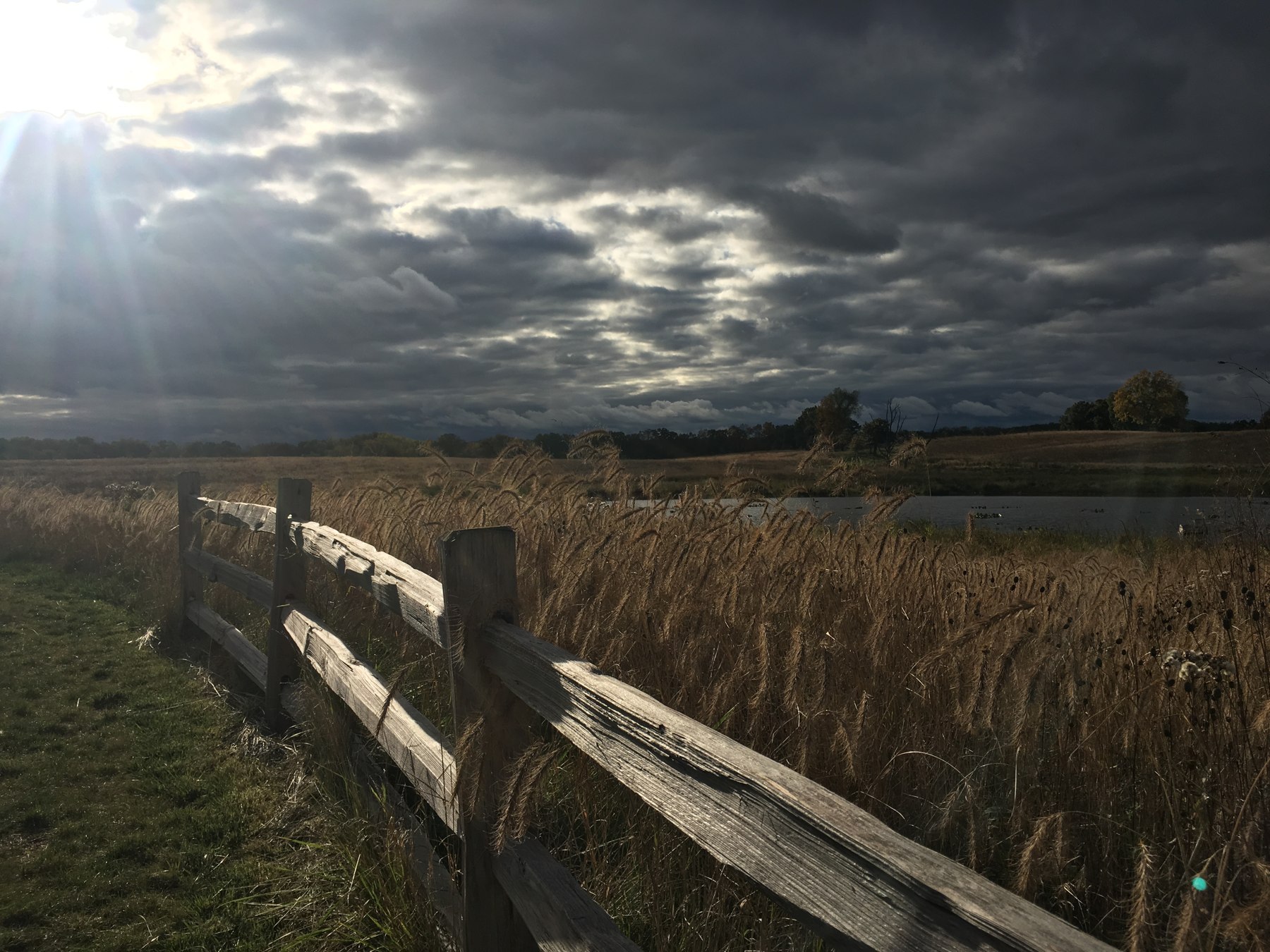 Landscape at dusk photograph by Keith Jackson
