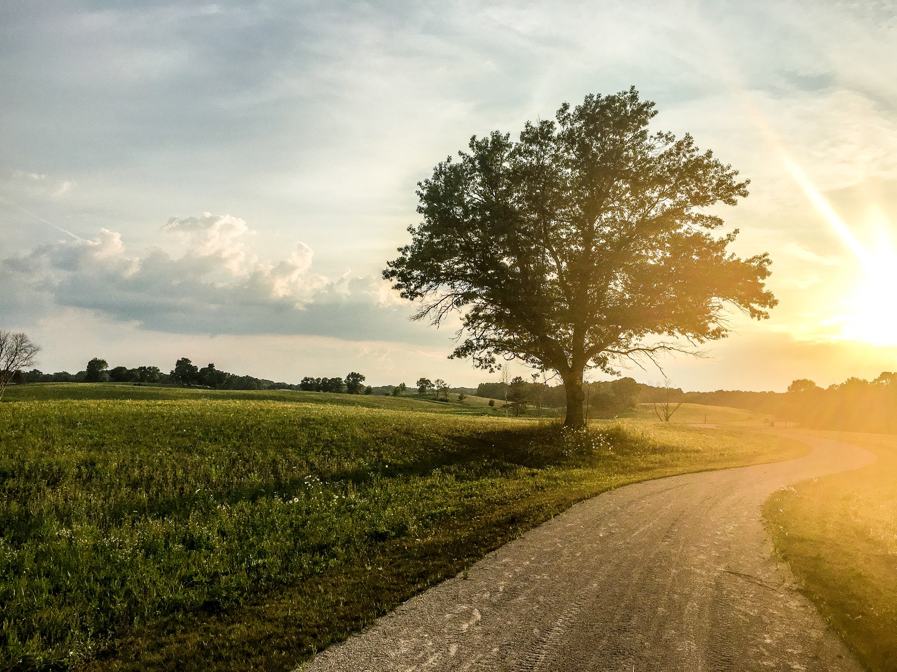 Country road photograph by Keith Jackson