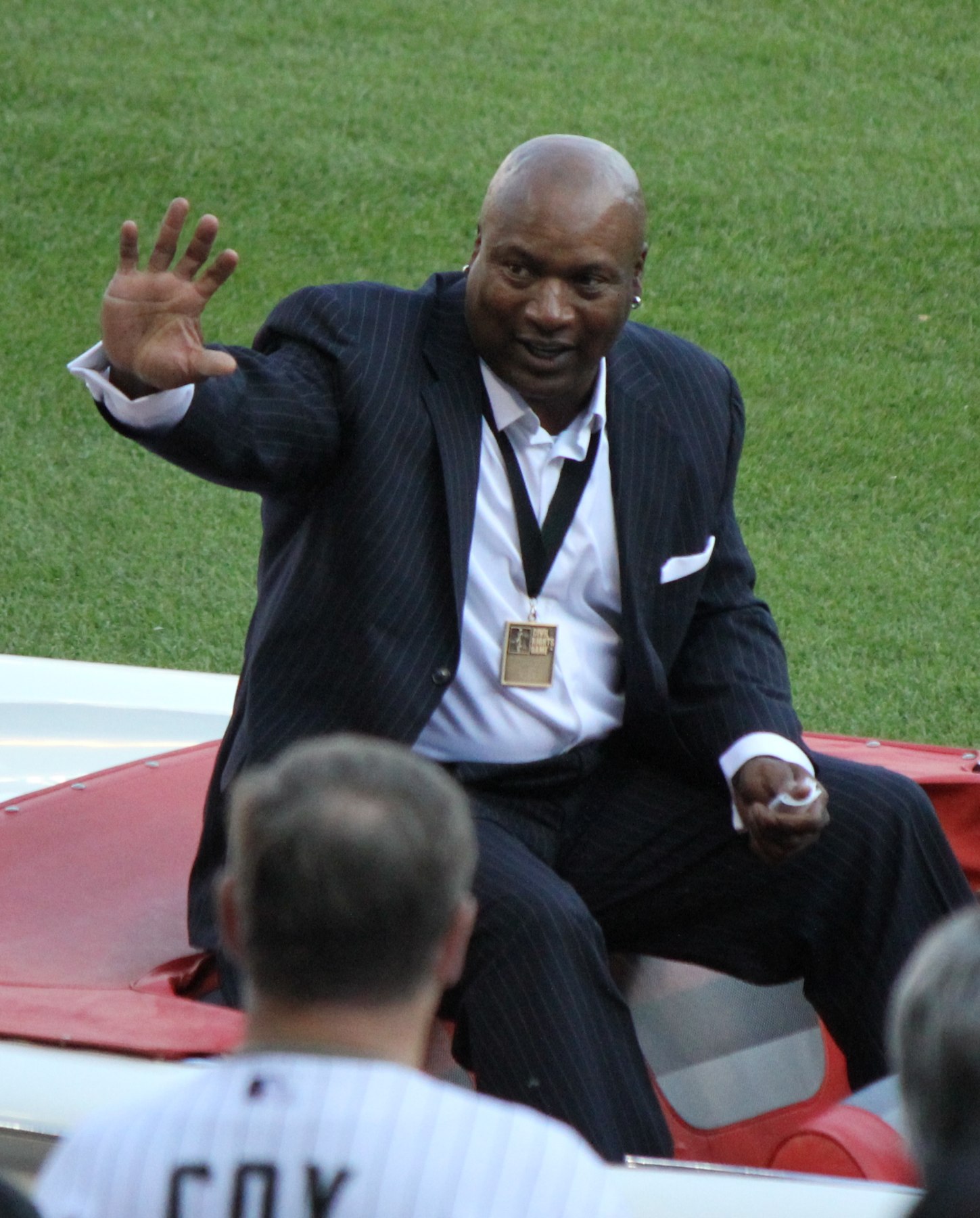 Portrait on the field photograph by Keith Jackson